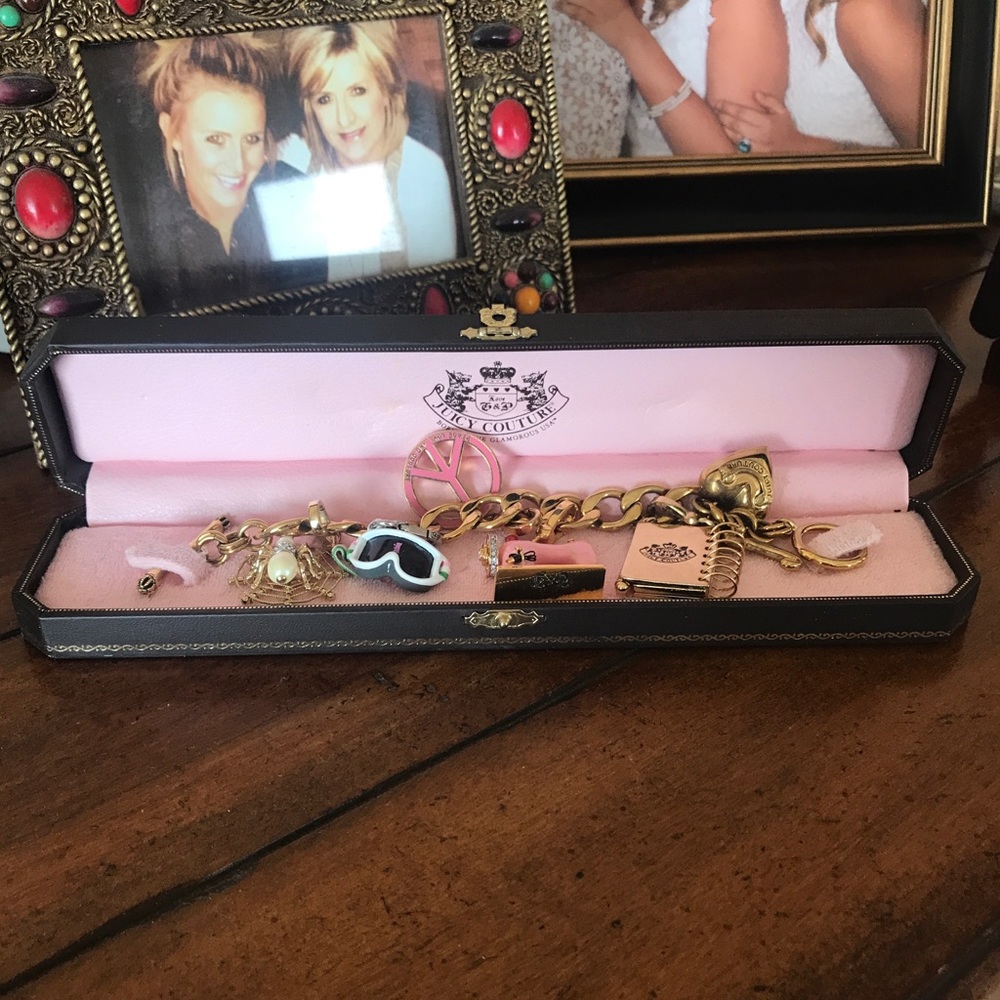 Juicy Couture Charm Bracelet with charms